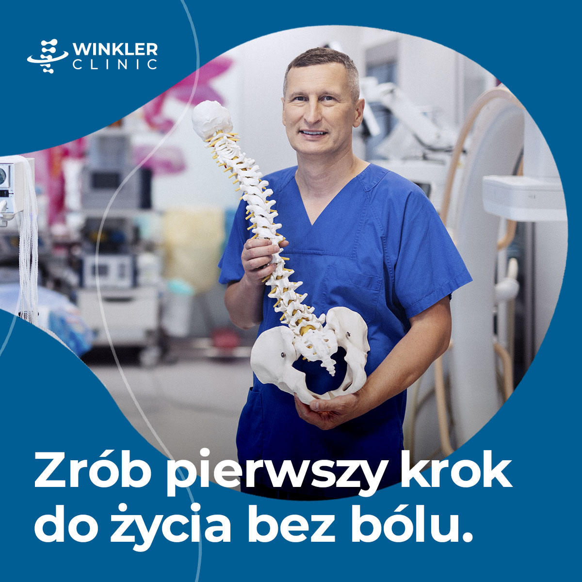 Kręgosłup.pl Facebook ad: Endoskopowa operacja kręgosłupa