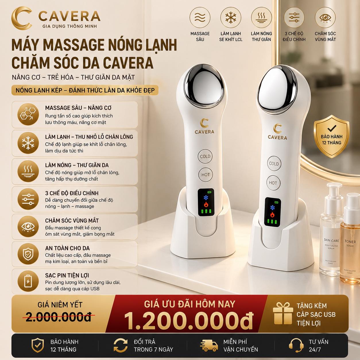 Cavera-Chuyên gia làm đẹp Facebook ad: CAVERA, CHUYÊN GIA LÀM ĐẸP TẠI NHÀ