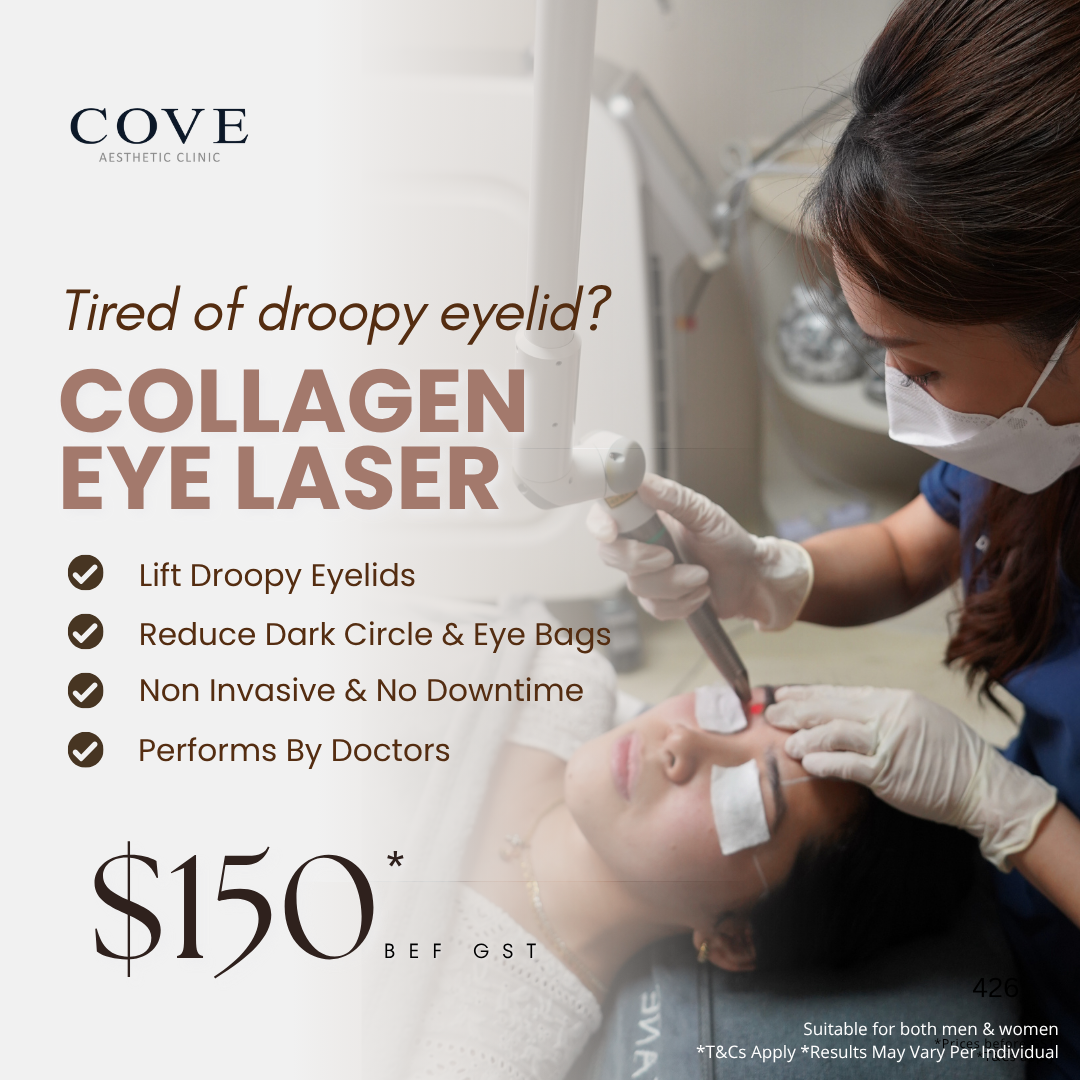 Cove Aesthetic Clinic Facebook ad: Chat with us