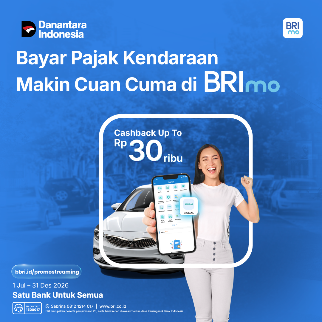 BANK BRI Facebook ad from Aug 26, 2026