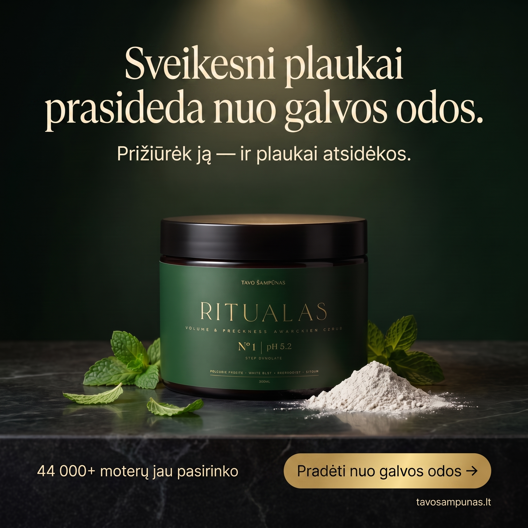 Tavo Šampūnas Facebook ad