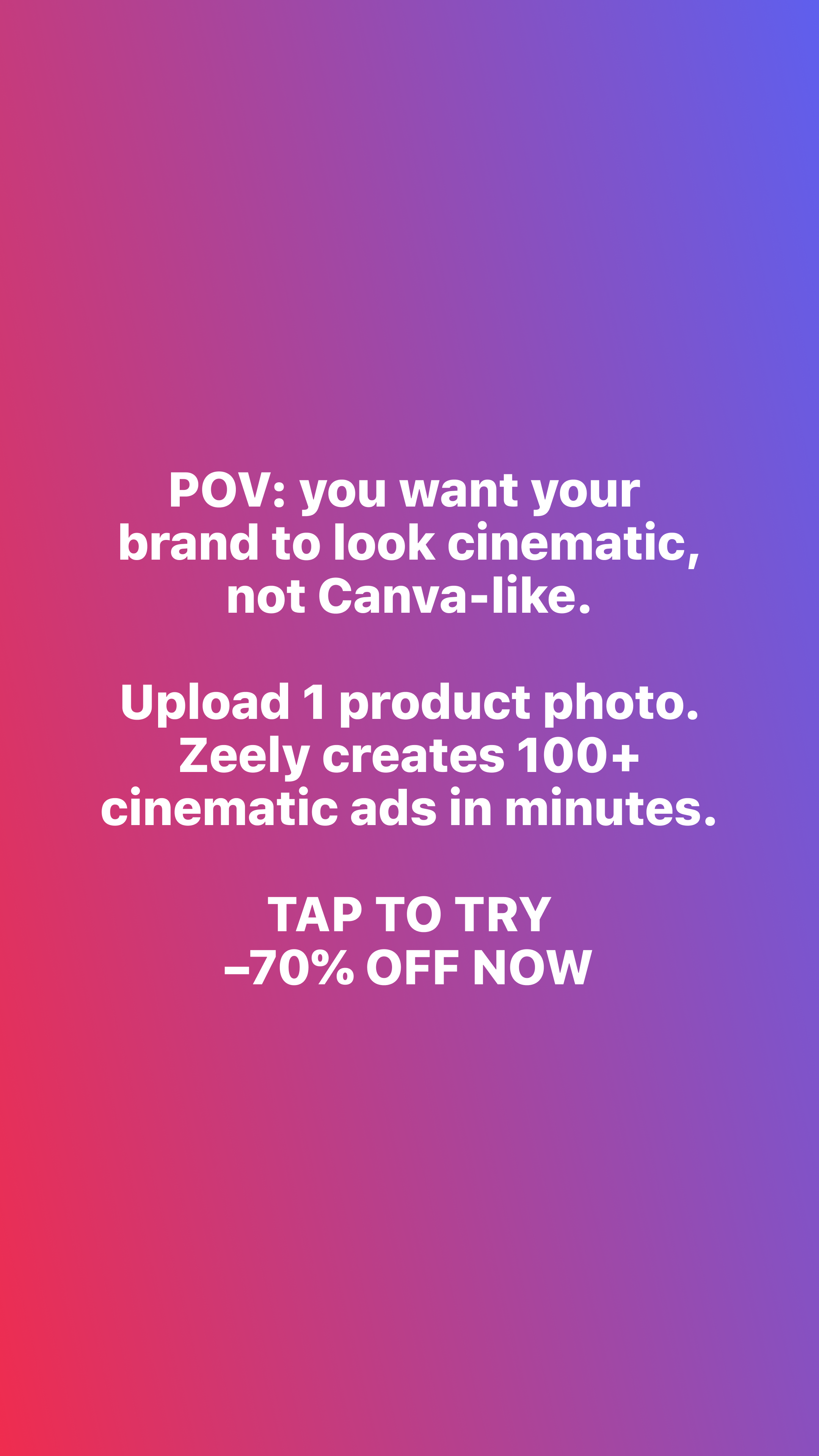 Zeely Facebook ad