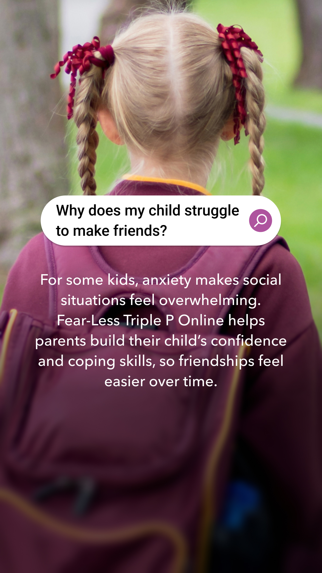 Triple P - Positive Parenting Program Facebook ad