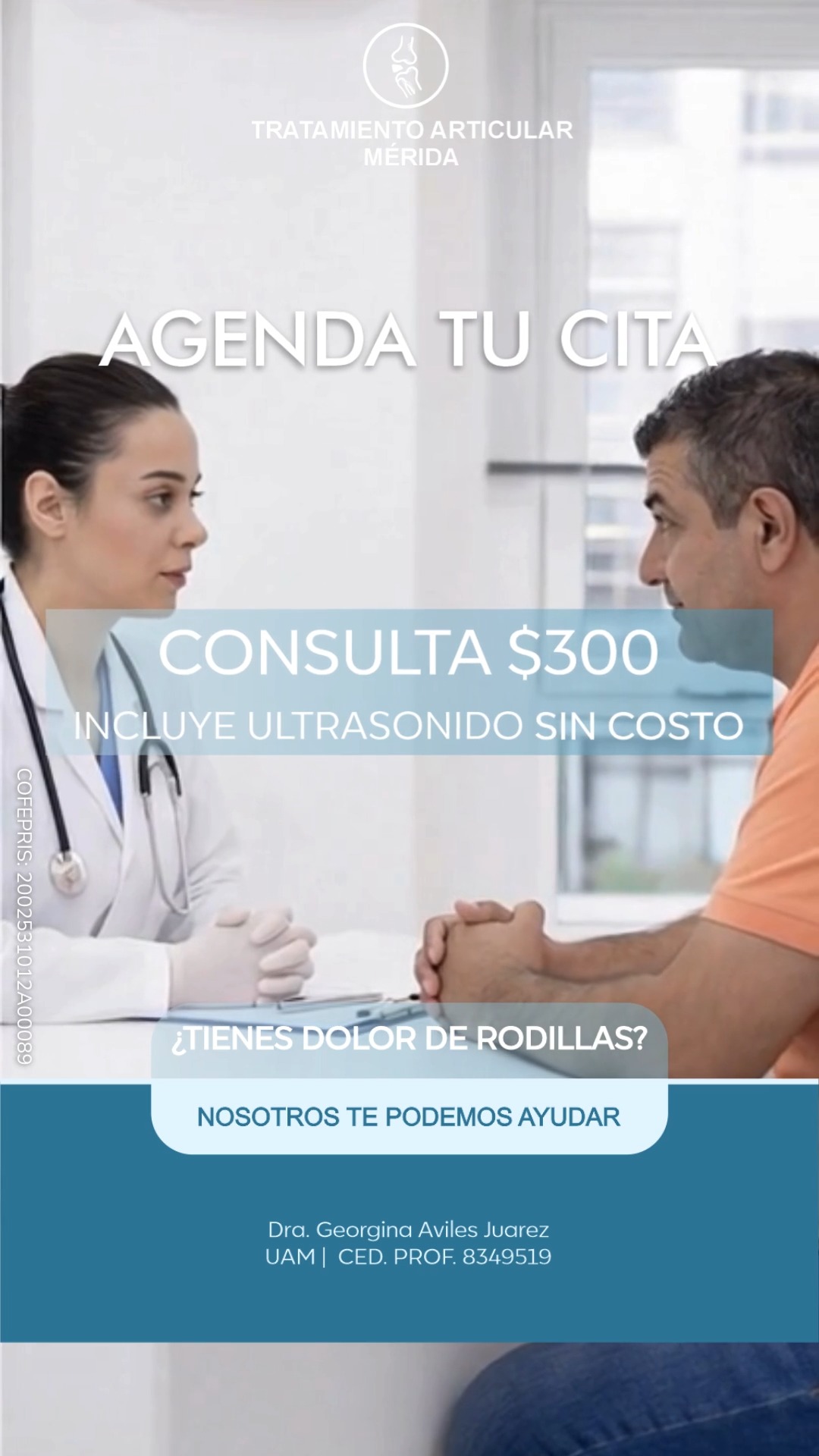 Tratamiento Articular Mérida Facebook ad: ¿Tienes DOLOR de rodilla?