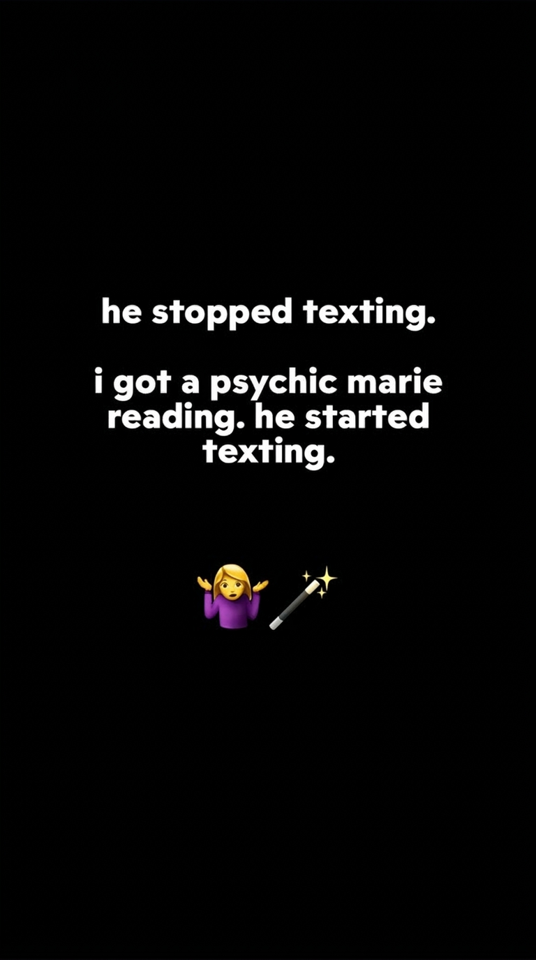 Try Psychic Marie Facebook ad