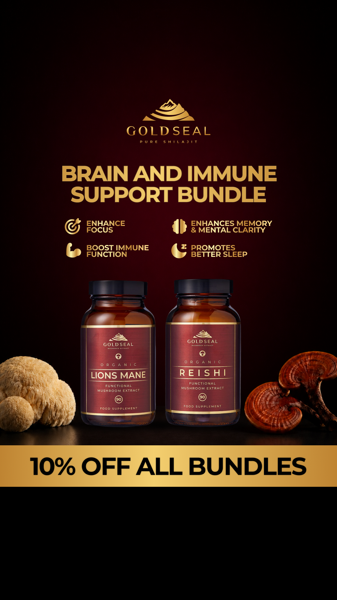 Gold Seal Shilajit Facebook ad