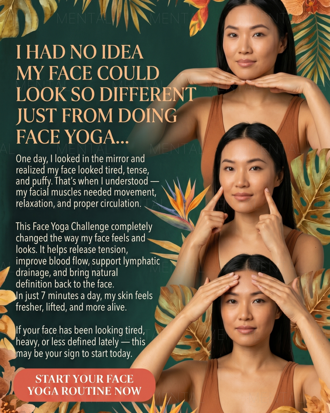 Mimika - Face Yoga Exercises Facebook ad