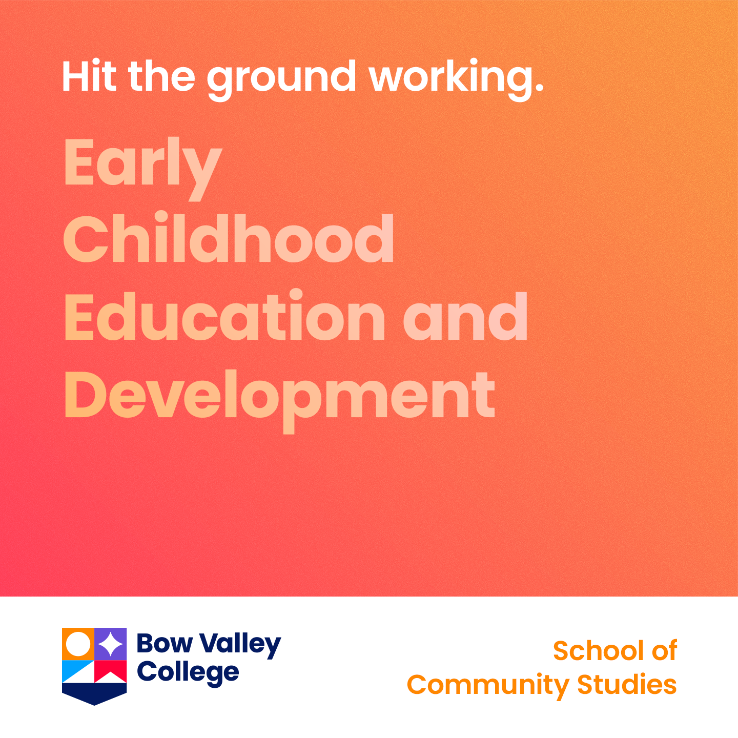 Bow Valley College Facebook ad from Nov 18, 2025