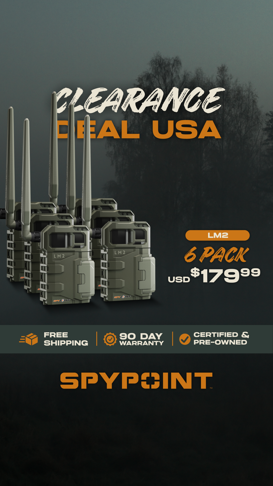 SPYPOINT Trail Cameras Facebook ad from Jun 26, 2026