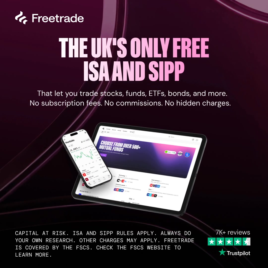 Freetrade Facebook ad