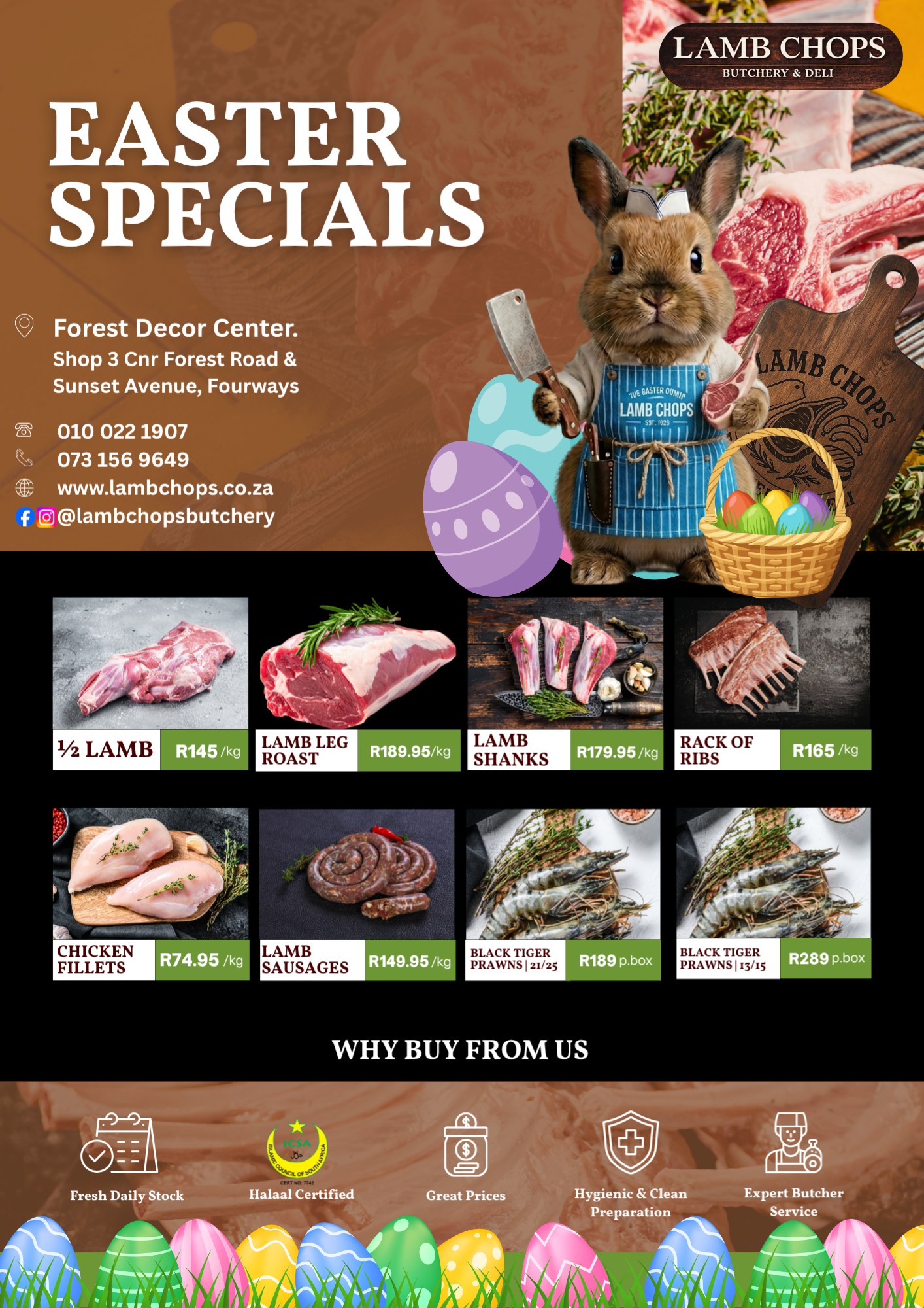 Lamb Chops Butchery  Facebook ad