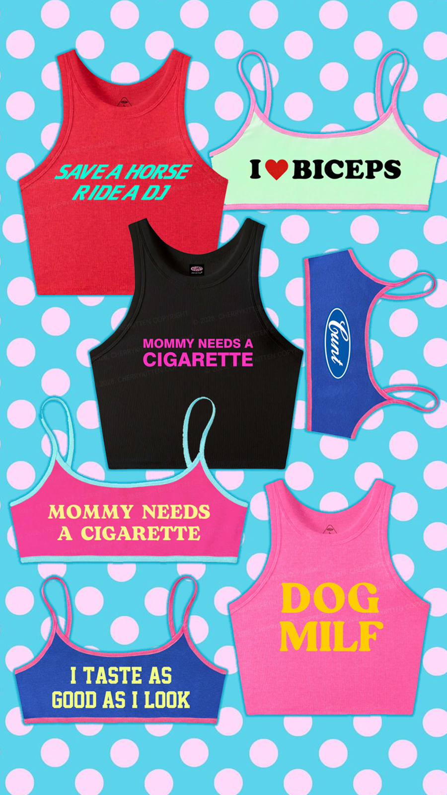 Cherry Kitten Facebook ad