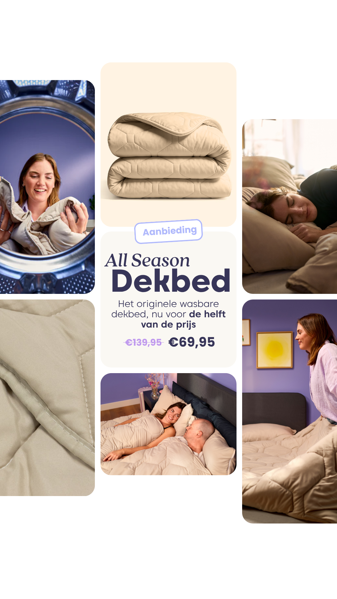 HappyBed Facebook ad