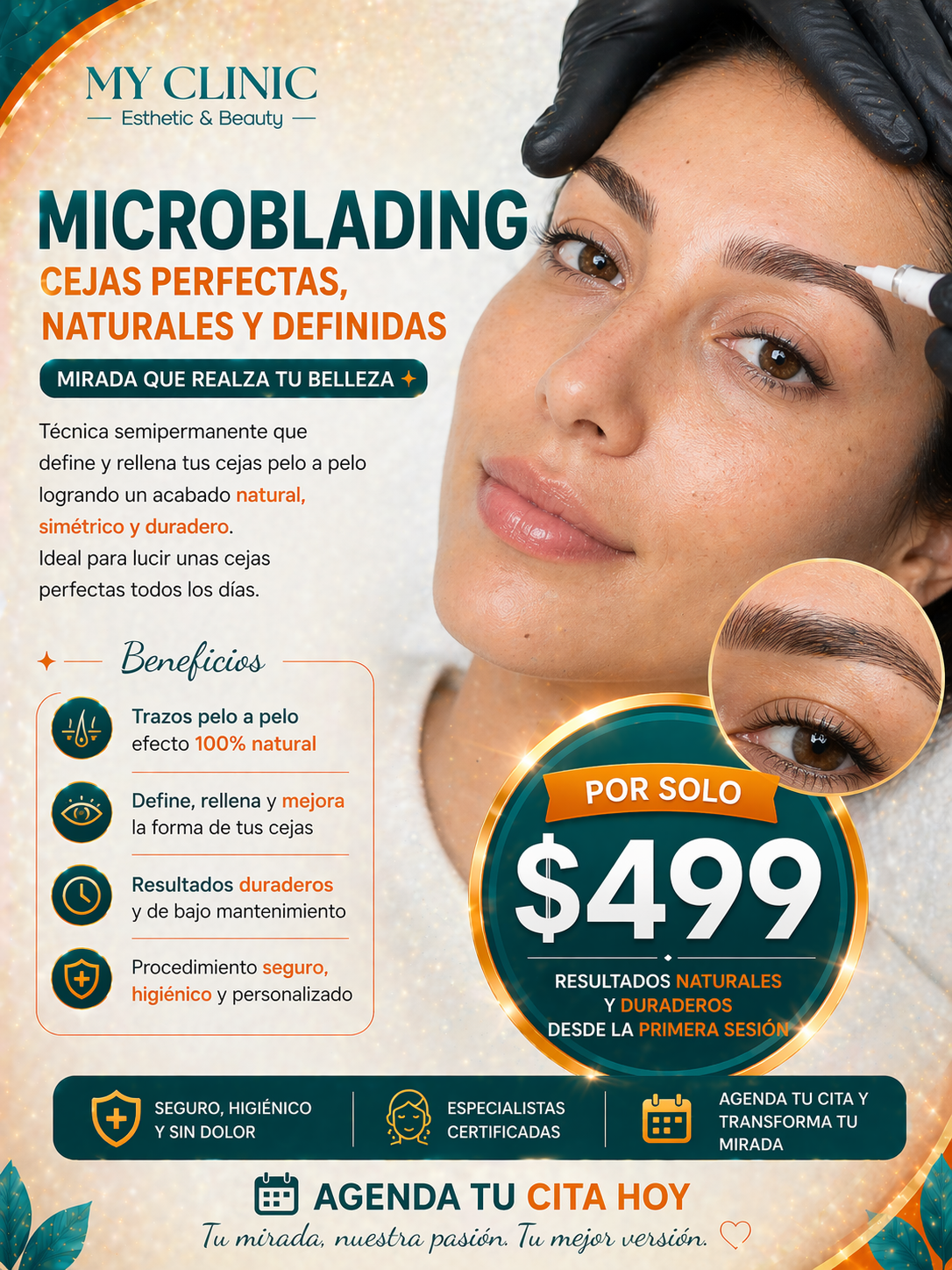 My Clinic Insurgentes Sur WTC Facebook ad: Quiero la promoción