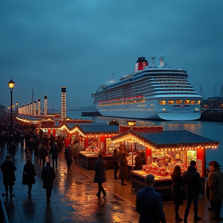 The Information Desk Facebook ad: European Christmas Markets Cruise From Southampton.