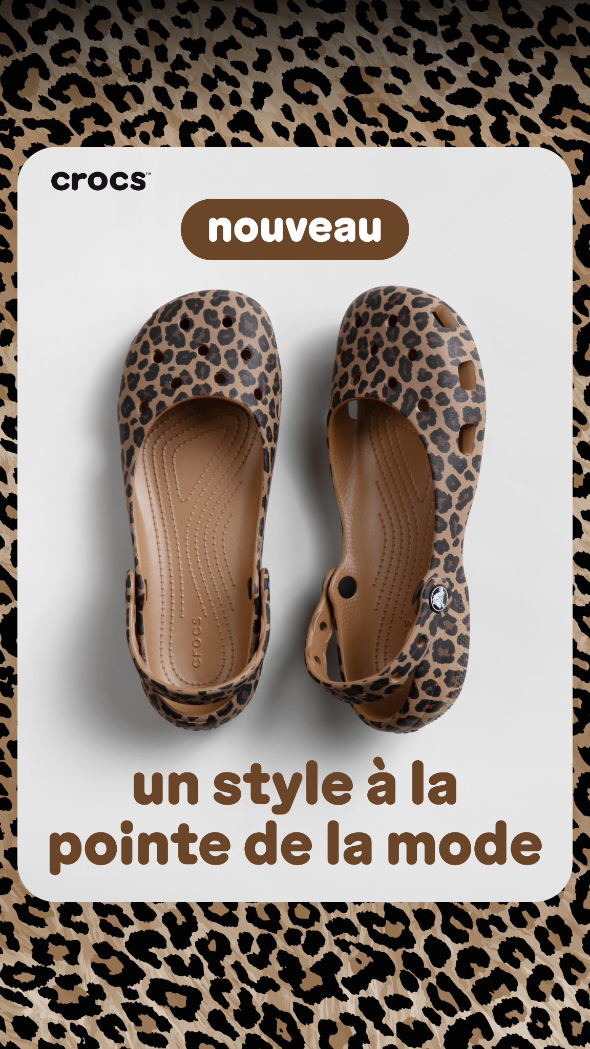 Crocs Facebook ad