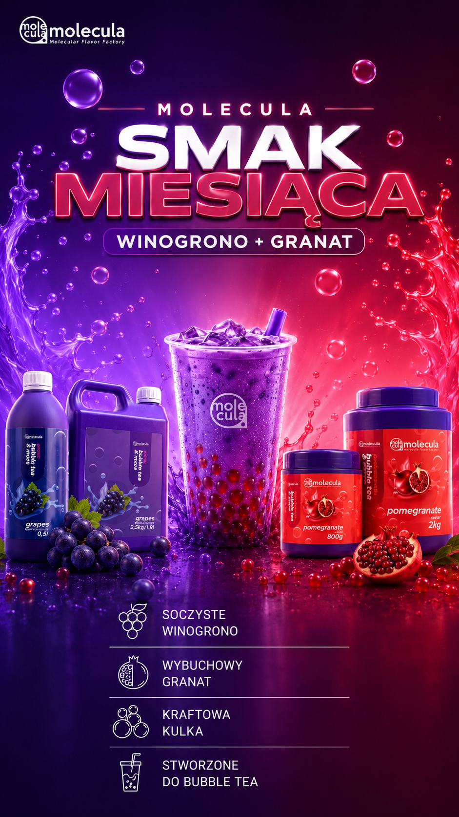 Molecula Bubble Tea Facebook ad