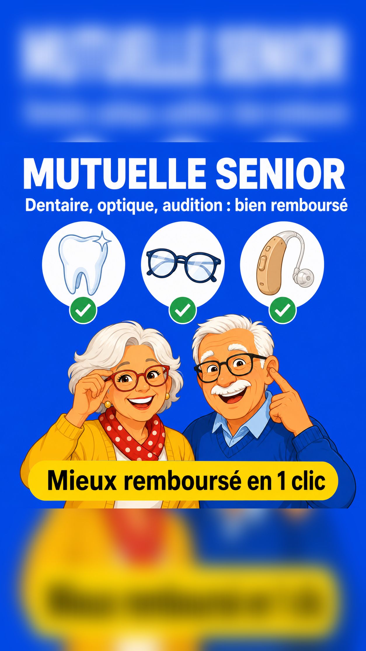 Mutuelle santé Senior Facebook ad