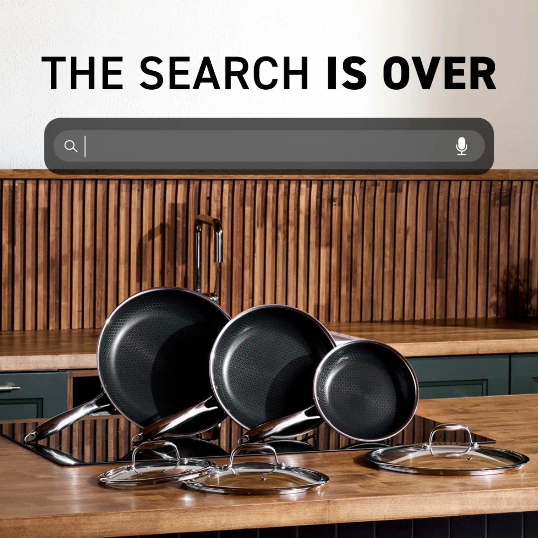 HexClad Facebook ad: The Last Pan You'll Ever Buy