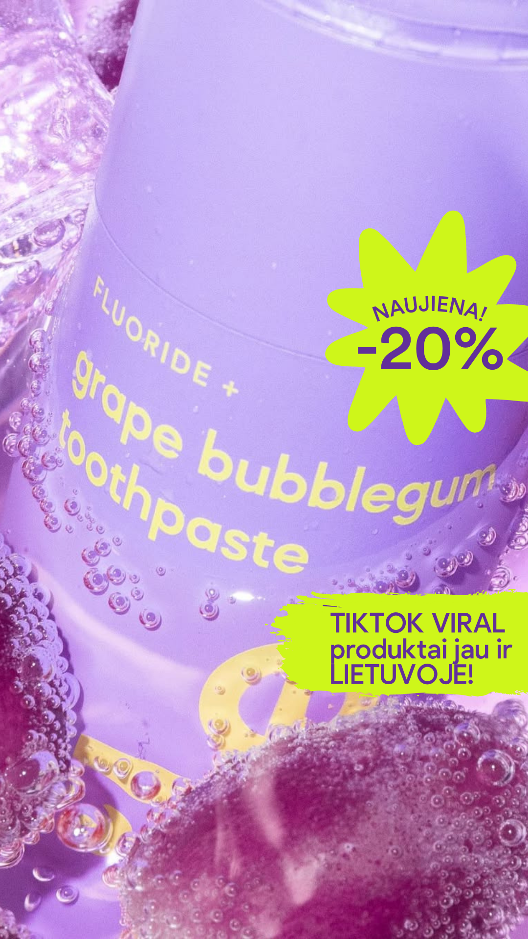 Hismile Baltics Facebook ad