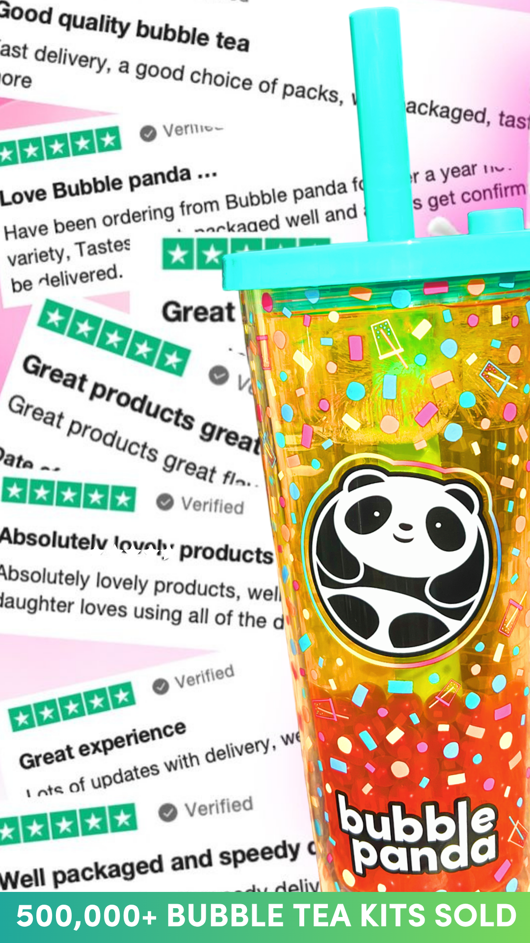 Bubble Panda Facebook ad