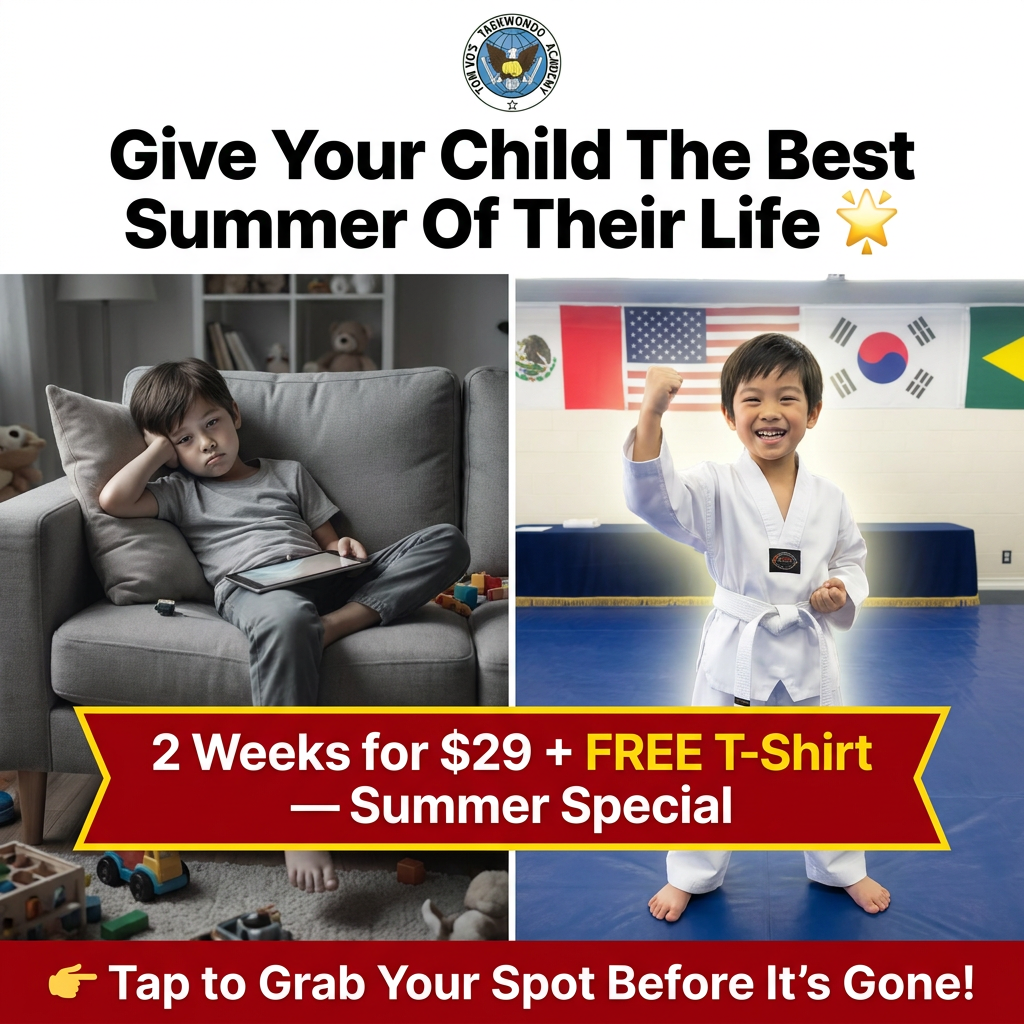 Huntington Beach Martial Arts - Tom Vo's Taekwondo Facebook ad