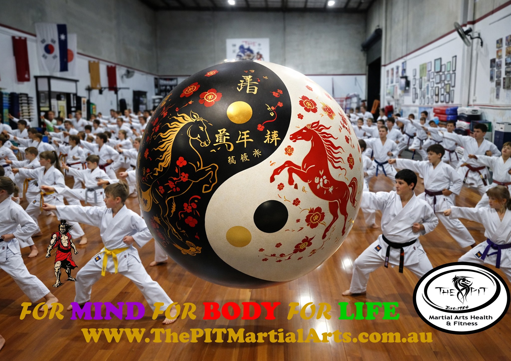 The Pit Martial Arts Facebook ad: Get ready to transform your life in 2026!