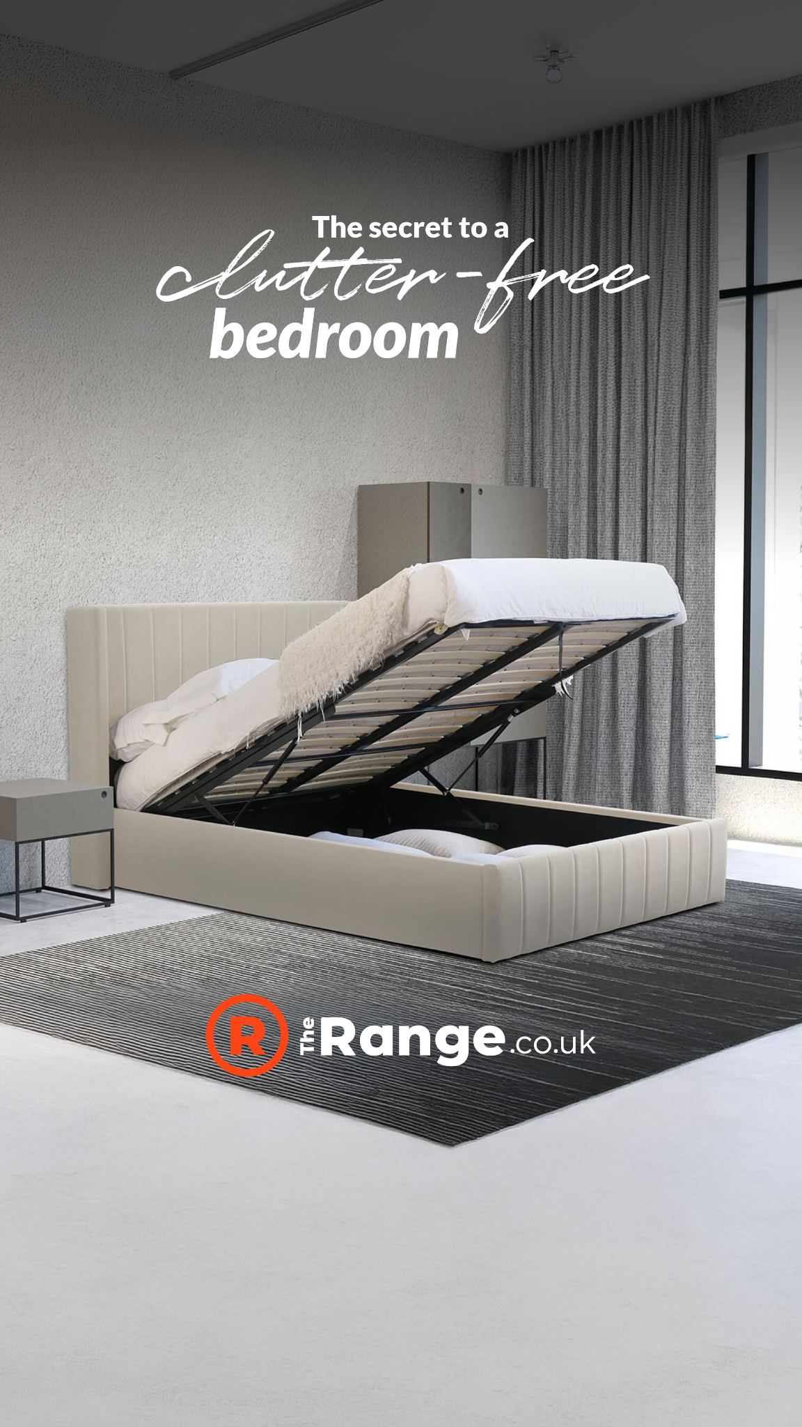 The Range Facebook ad: Say Goodbye to Clutter