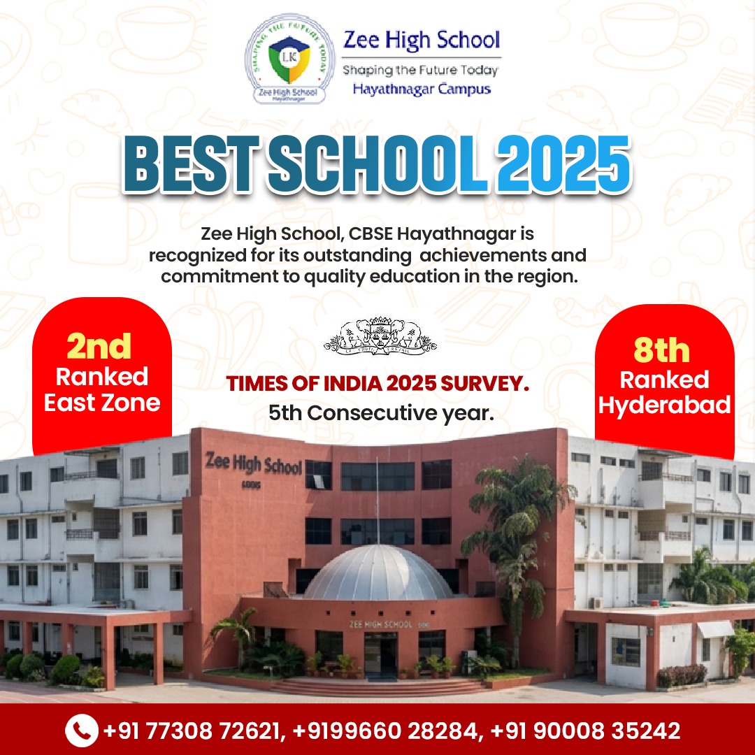 Zee High school Hayatnagar Facebook ad