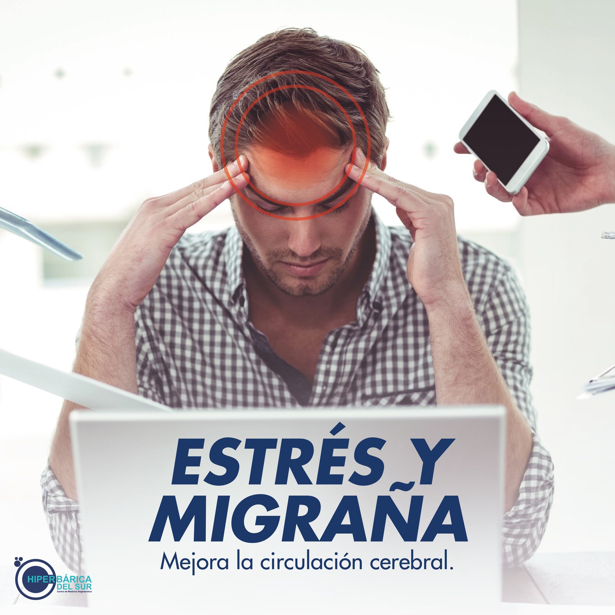 Hiperbárica del Sur Bolivia Facebook ad: 𝗘𝗦𝗧𝗥É𝗦 𝗟𝗔𝗕𝗢𝗥𝗔𝗟, 𝗙𝗔𝗧𝗜𝗚𝗔 𝗬 𝗗𝗢𝗟𝗢𝗥𝗘𝗦…
