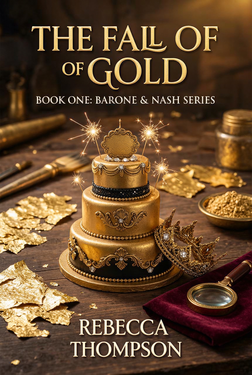 Rebecca Thompson - Author Facebook ad: Preorder The Fall of Gold