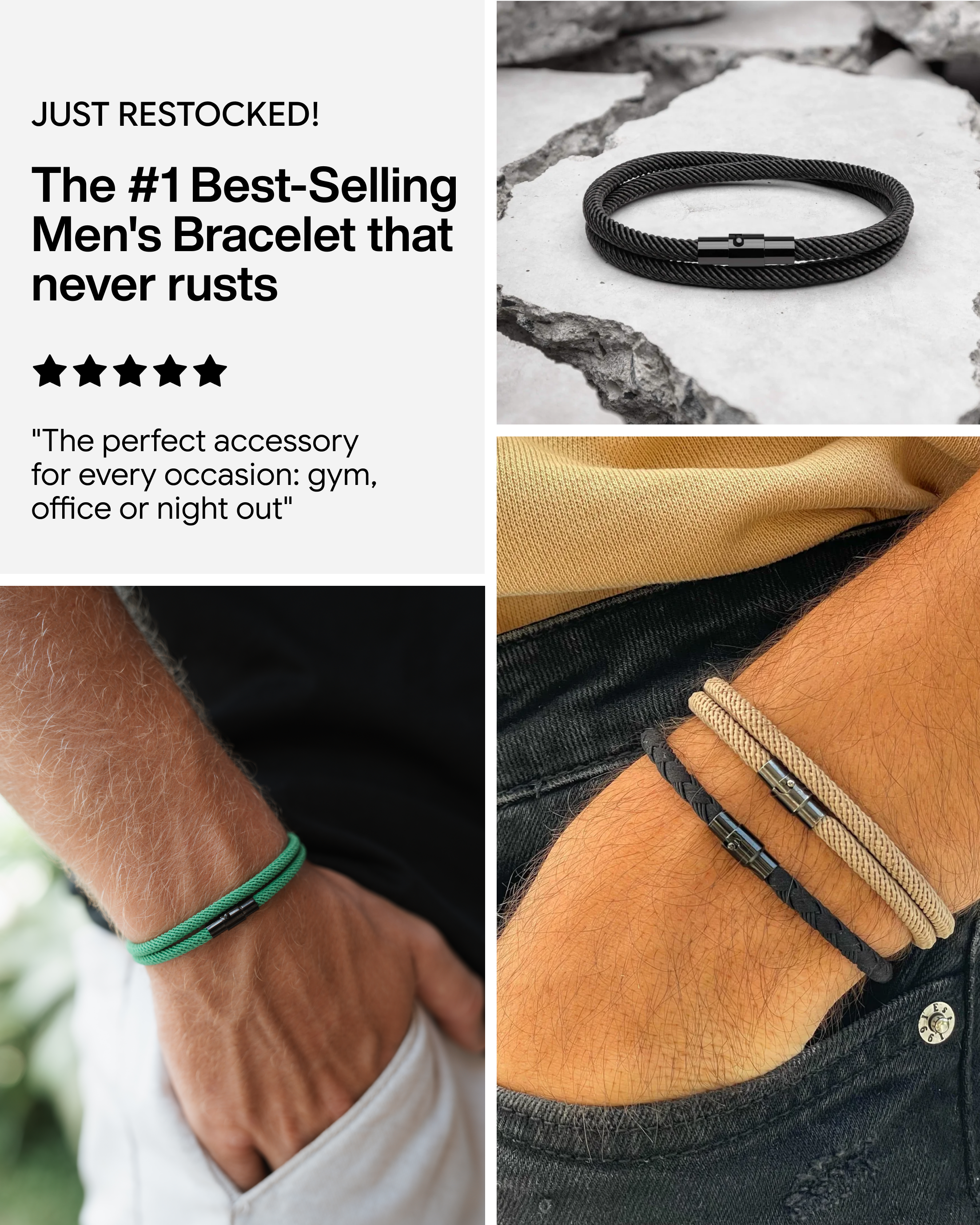 Gentleman Aesthetic Facebook ad: Sale Ends Tonight