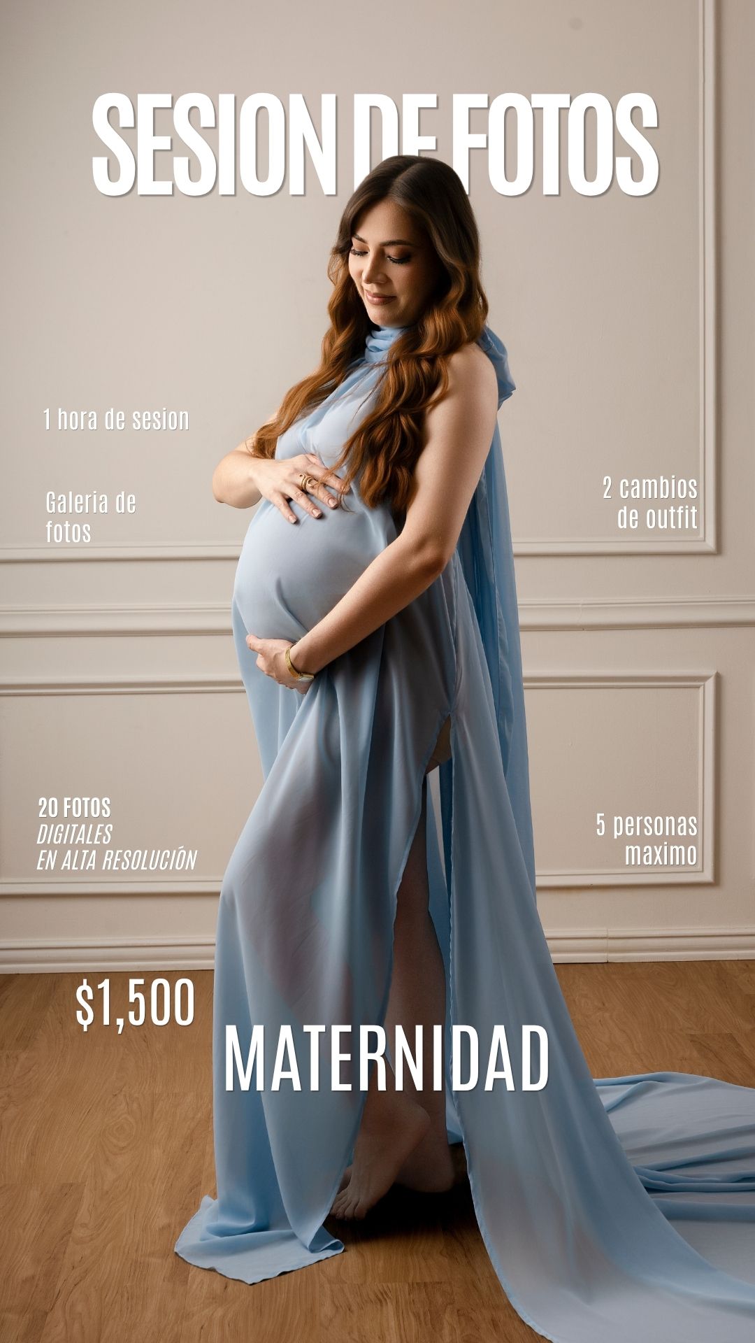 Miguel Moreno Fotografía Facebook ad: Sesión de embarazo | $1,500