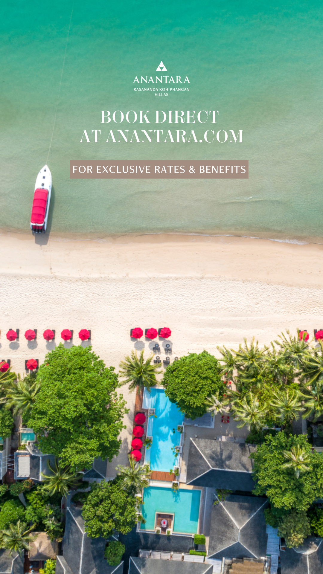 Anantara Rasananda Koh Phangan Villas Facebook ad