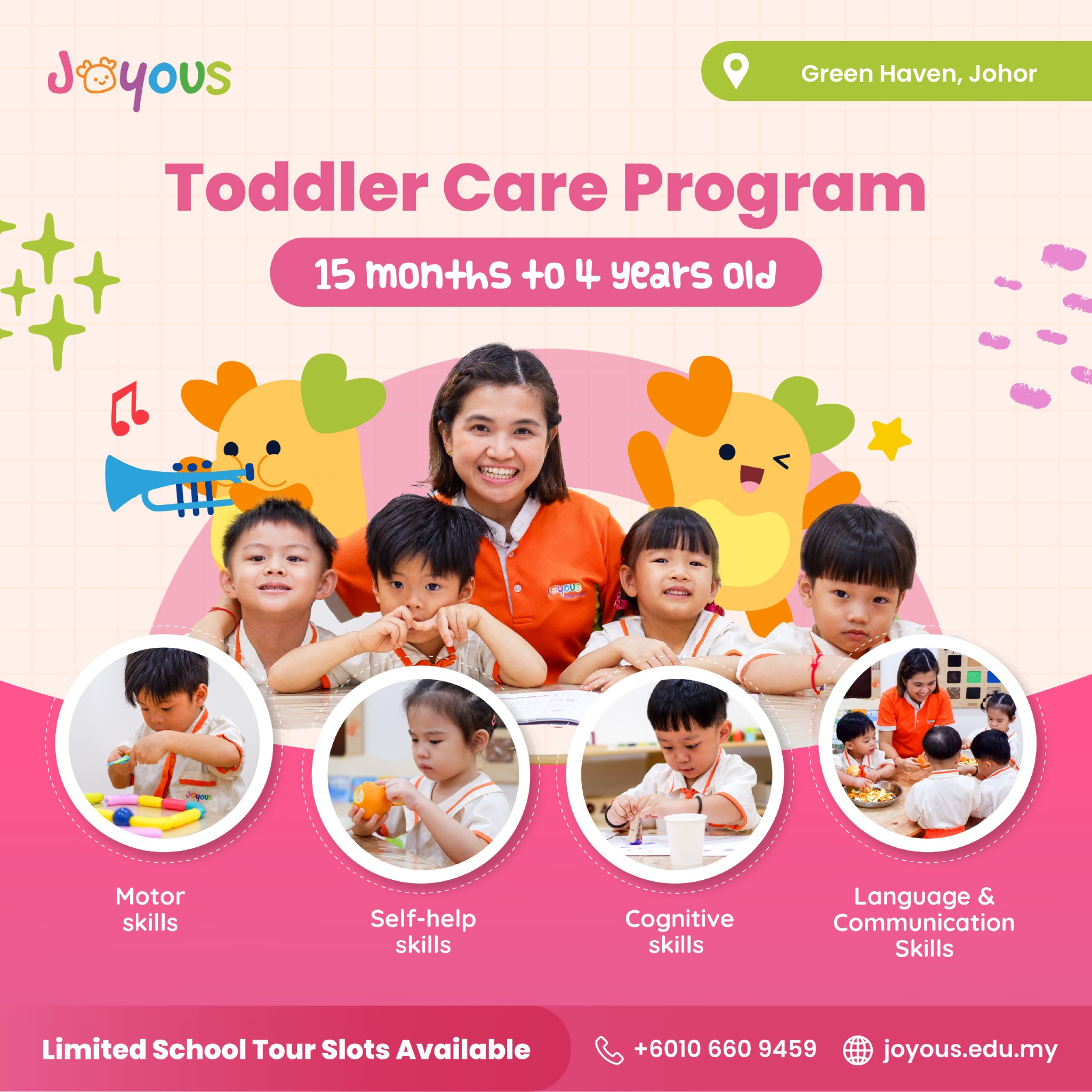 Joyous Childcare and Preschool Facebook ad