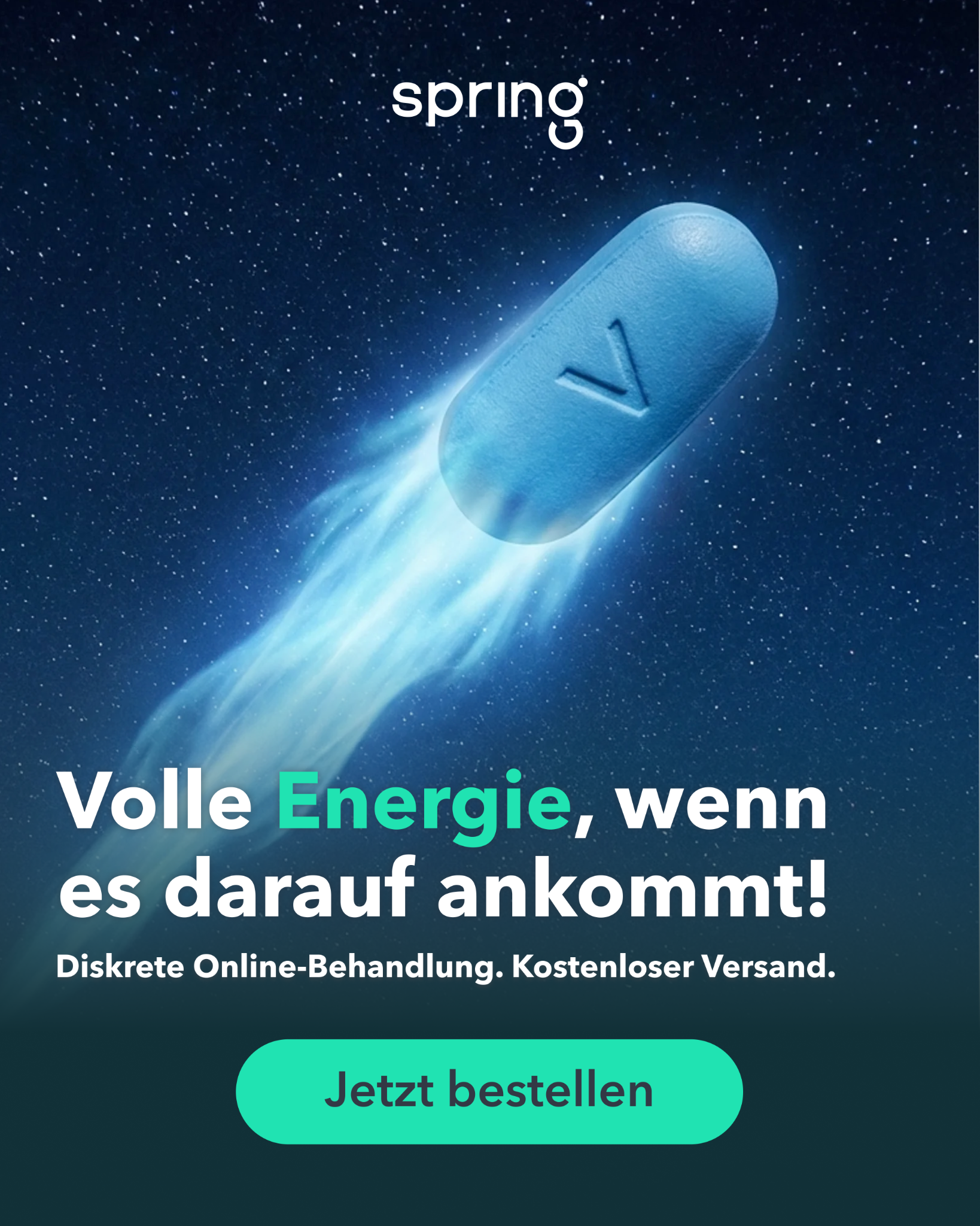 GoSpring Männergesundheit Deutschland  Facebook ad