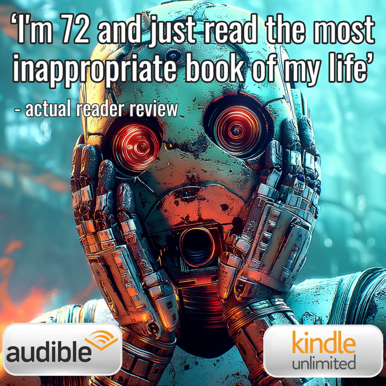 Michael Cheney, Author Facebook ad: 'This is the best thing I have ever read! And it's funny!'