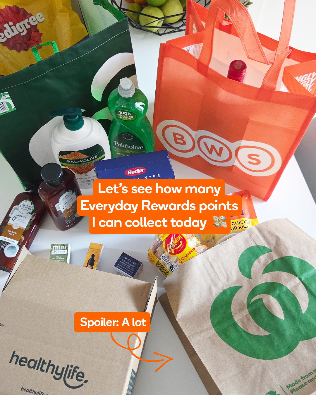Everyday Rewards Facebook ad: Get 10x Everyday Rewards points on participating products…