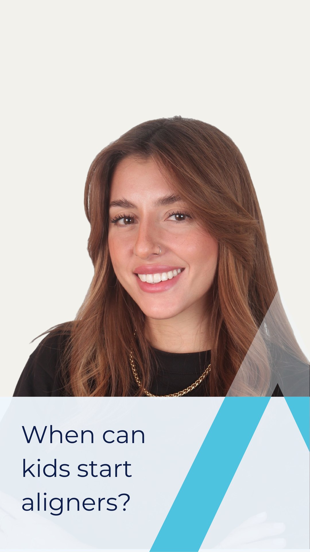 Spark Aligners Europe Facebook ad: Starting early can make all the difference.