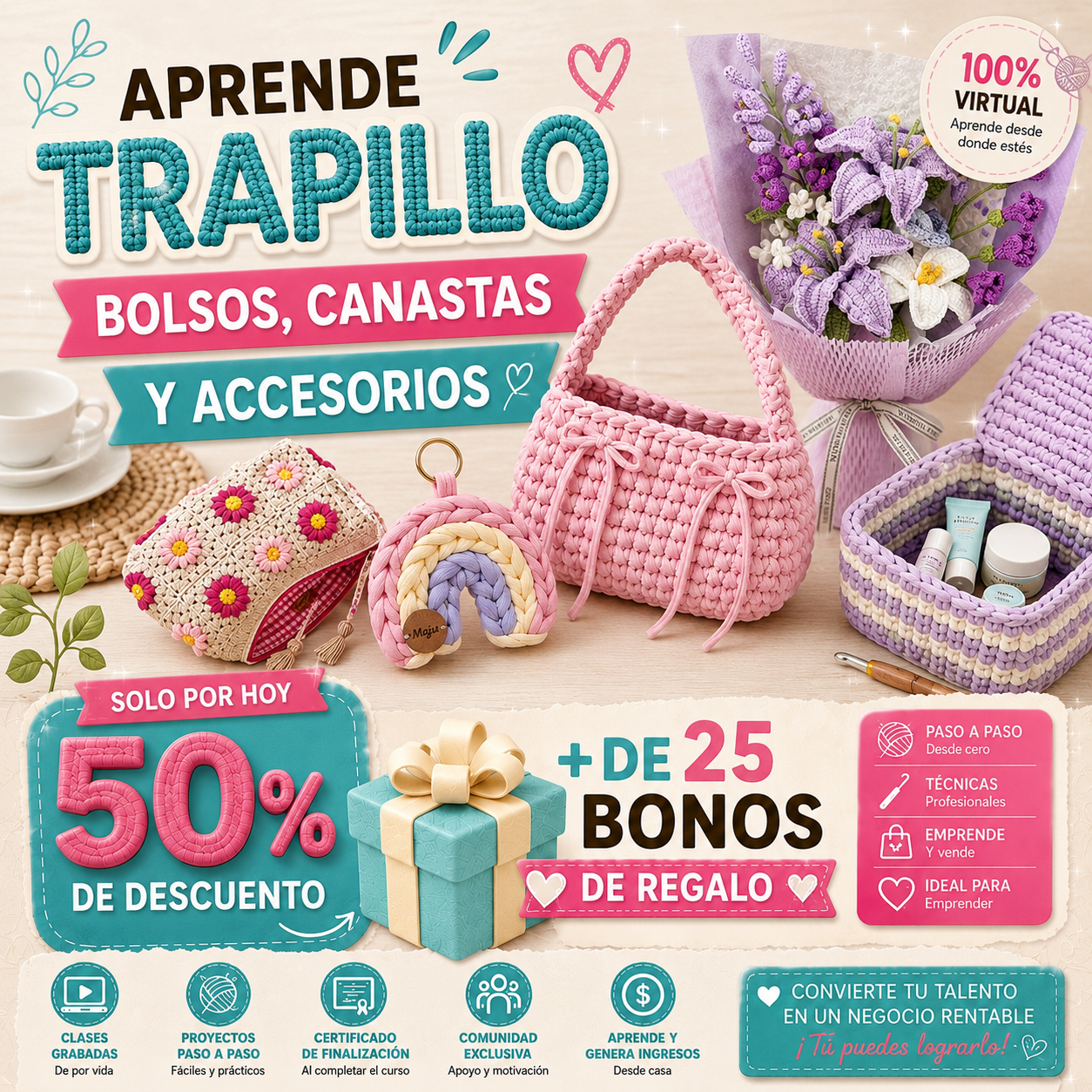 Emprende con Arte Facebook ad