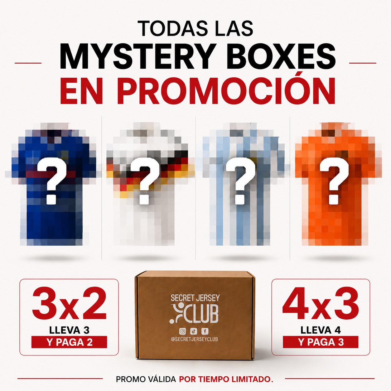 Secret Jersey Club Facebook ad: Esta es la señal que necesitabas.