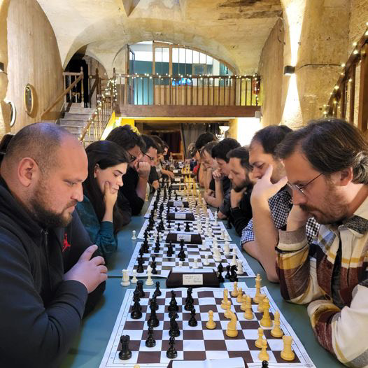ChessBar Facebook ad: Come play chess in bars of Bremen!