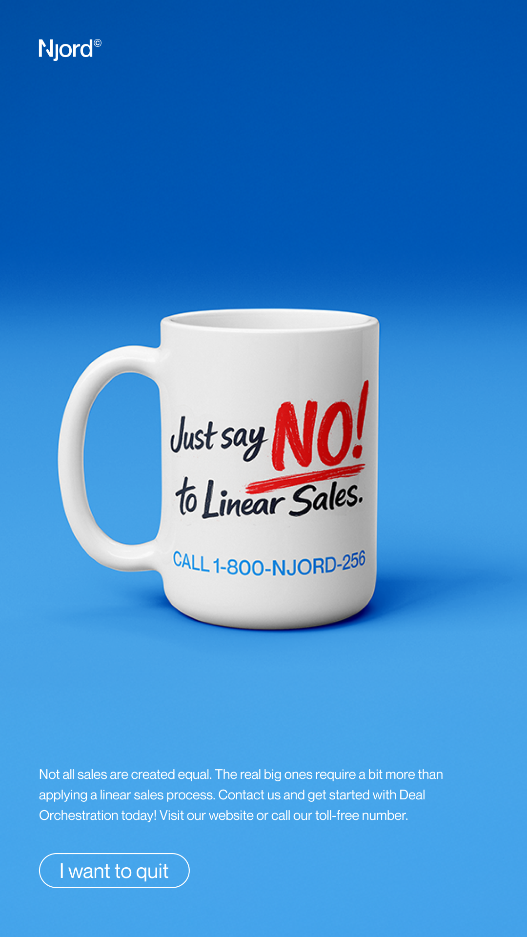 Njord Facebook ad from Jun 22, 2026