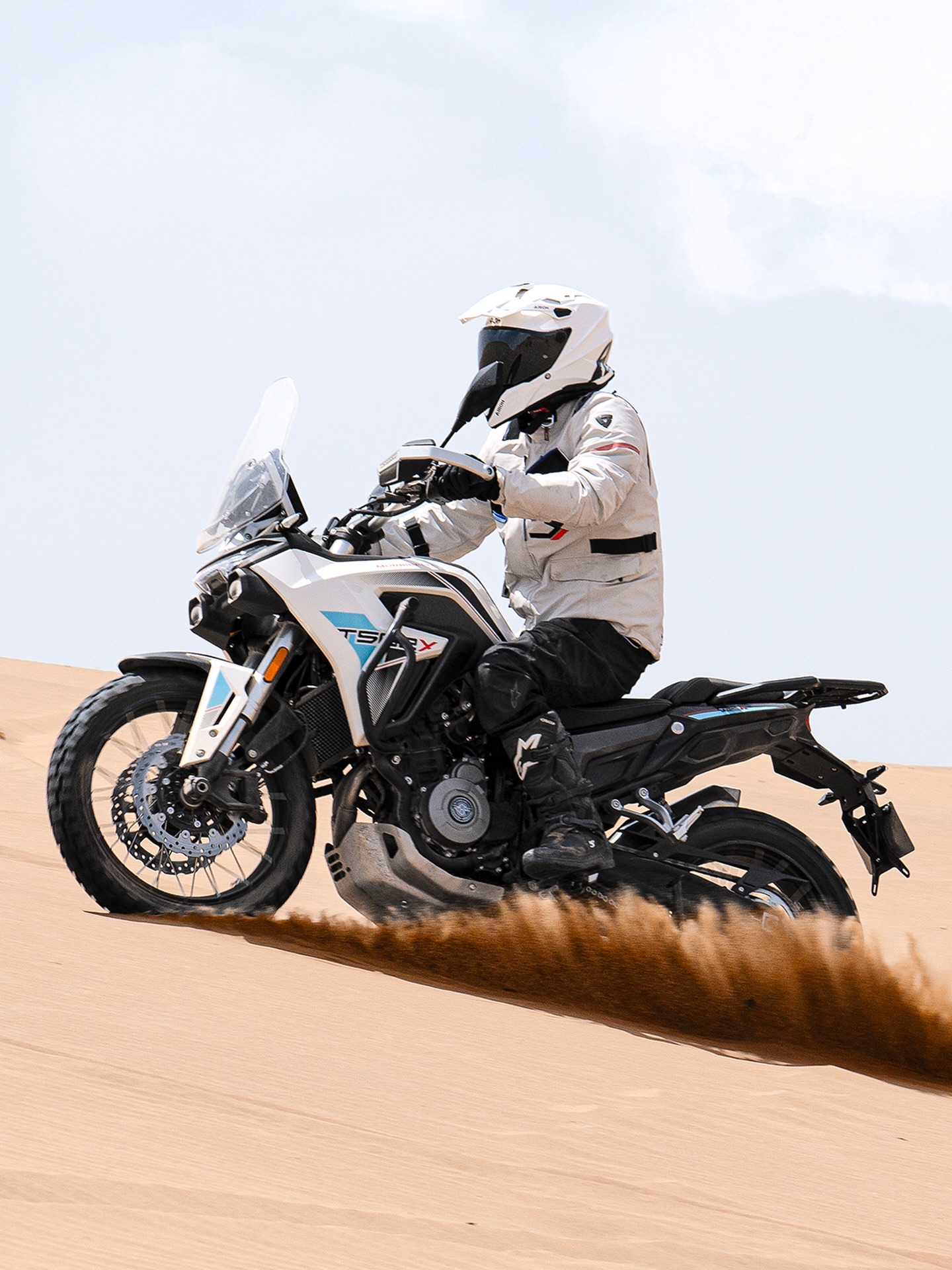 Morbidelli Facebook ad: No roads, no limits.
