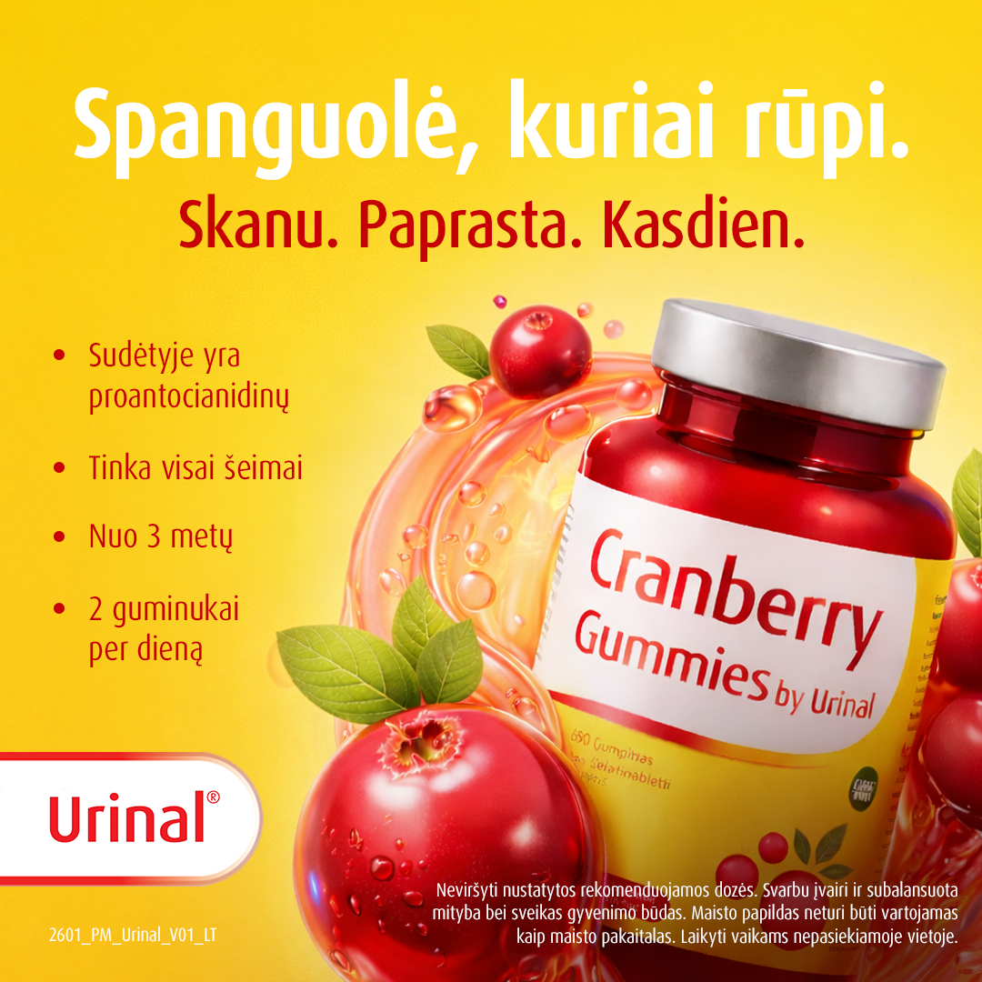 STADA Baltics Facebook ad: Spanguolė, kuriai rūpi. Skani. Paprasta. Kasdien.