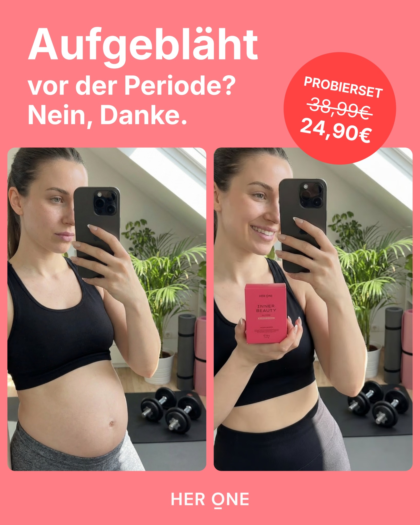 HER ONE Facebook ad
