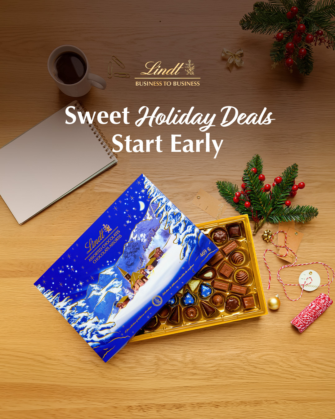 Lindt Facebook ad