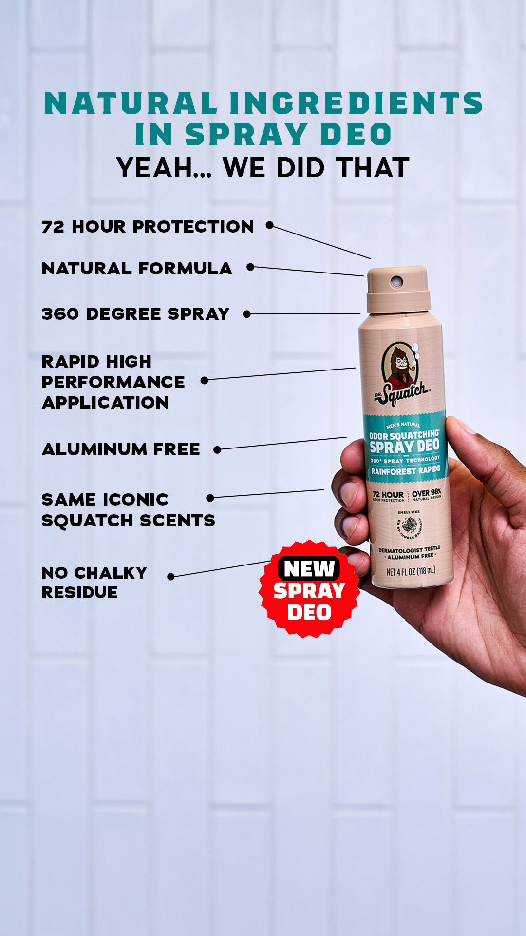 Dr. Squatch Facebook ad