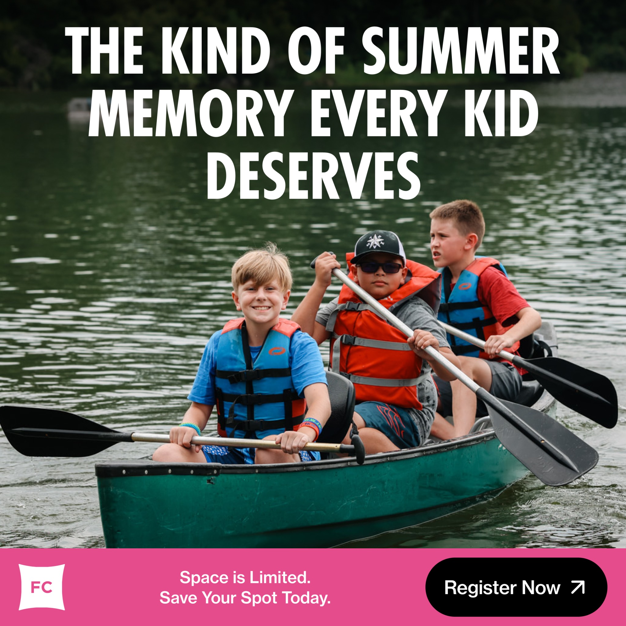 Fellowship Church Facebook ad: The Best Week of Summer