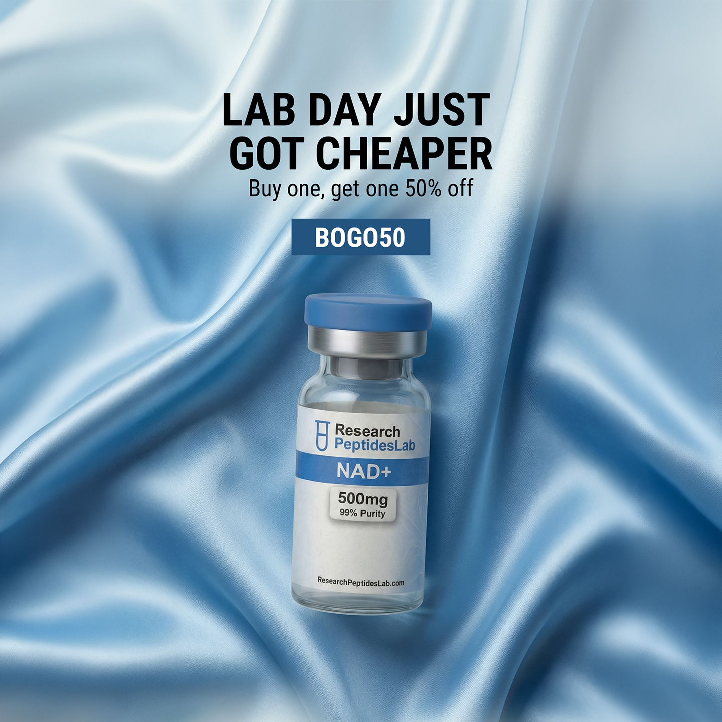 Research Peptides Lab Facebook ad